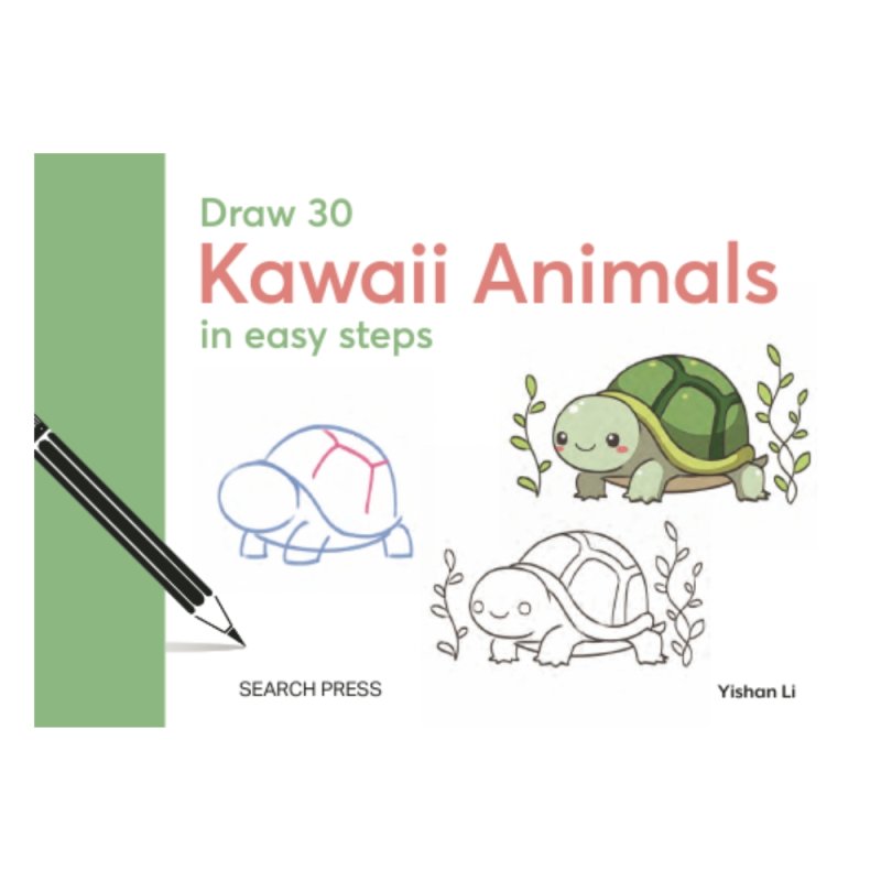 Draw 30: Kawaii Animals Book