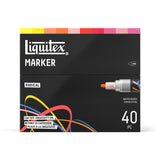 Liquitex Marker set packaging with colorful swatches on a white background