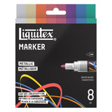 Liquitex Marker Set - Metallics (8 x 2mm)