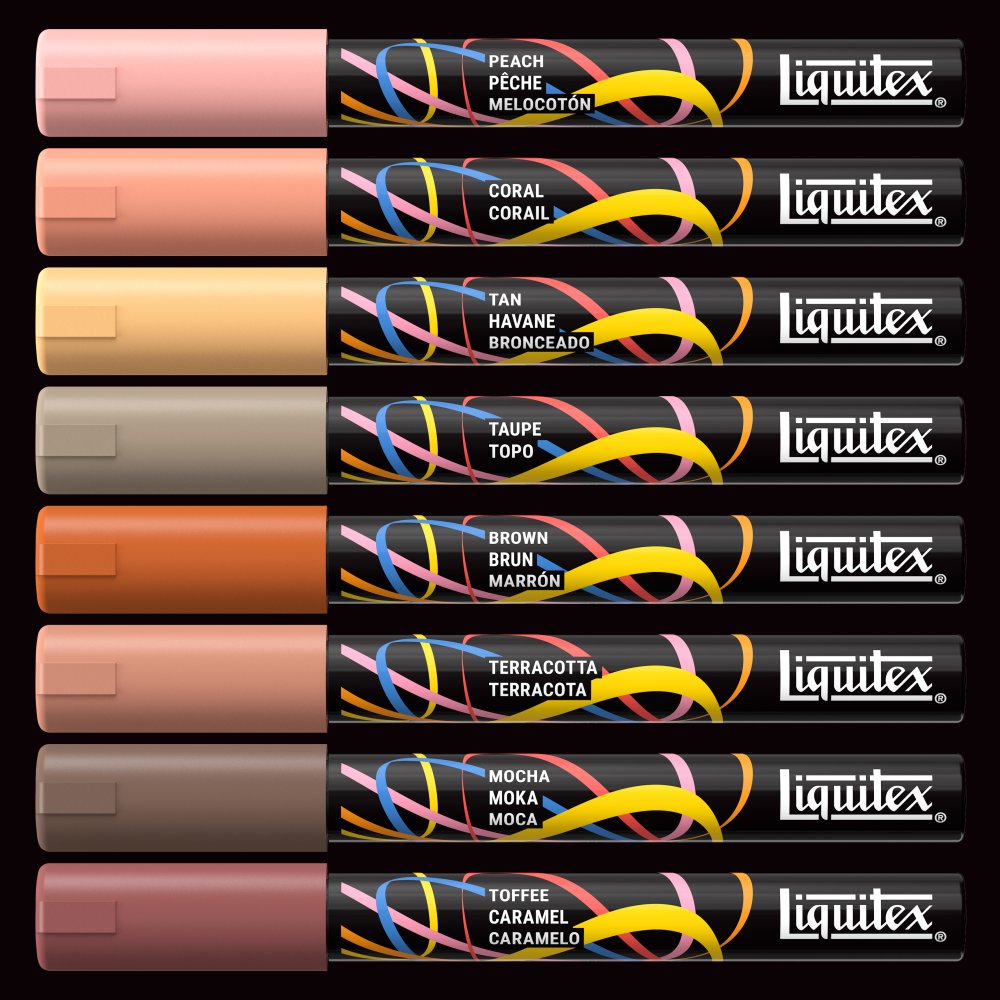 Liquitex Marker Set - Portrait (8 x 2mm)