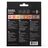 Liquitex Marker Set - Portrait (8 x 2mm)