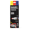 Liquitex Marker Set - Primary (3 x 2mm)
