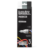 Liquitex Marker Set - Monochrome (3 x 2mm)