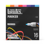 Liquitex Markers Set - Expression (16 x 2mm)