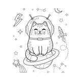 Colouring Book Cosmic Cuties