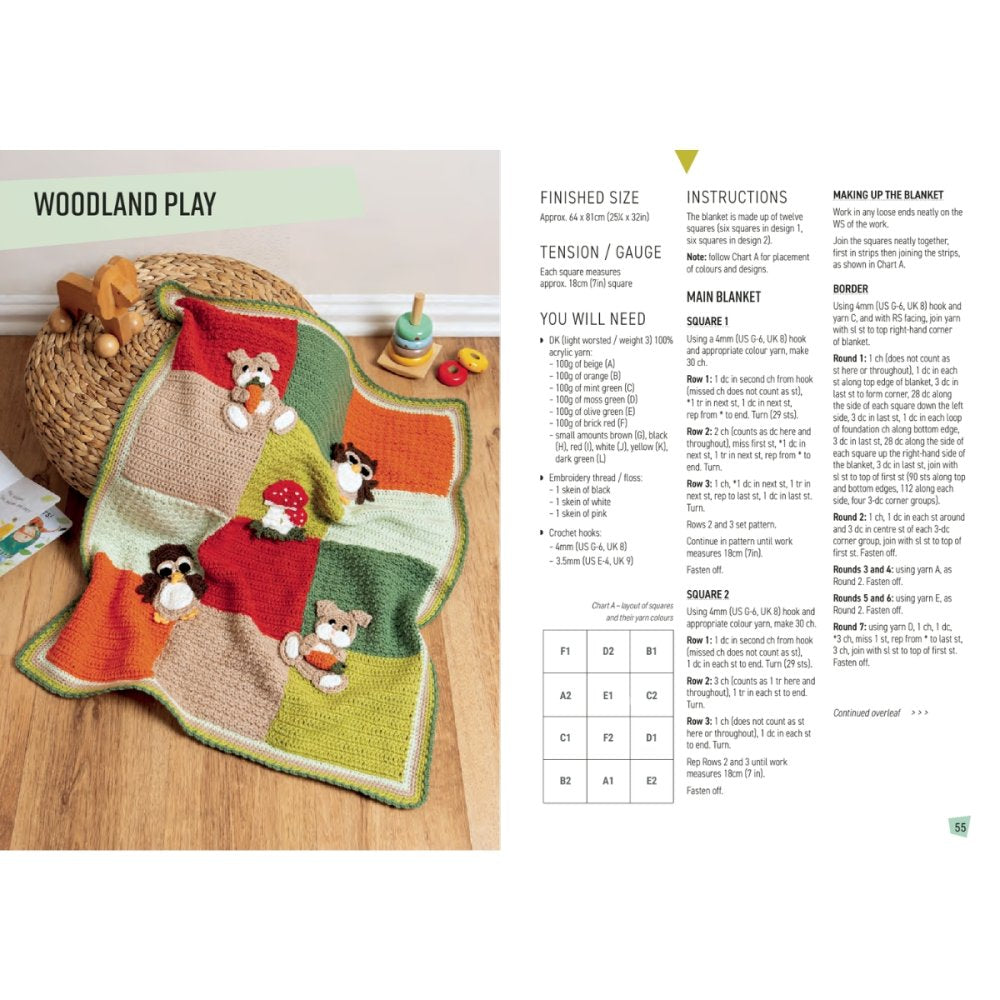 20 to Make: Crochet Baby Blankets Book