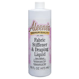 Bottle of Aleene's Fabric Stiffener & Draping Liquid on a white background