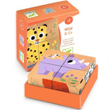 Djeco Wooden Puzzle Wild Animals