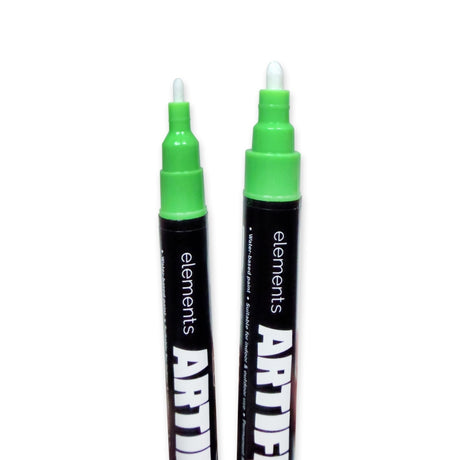 Elements Artifex Acrylic Paint Markers - Fluorescent (4 x 5-6mm)