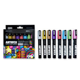 Elements Artifex Acrylic Paint Markers - Metallic (8 x 5-6mm)