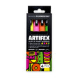Elements Artifex Acrylic Paint Markers - Fluorescent (4 x 2-3mm)