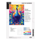 Reeves Paint by Numbers 12x16 Inch - Royal Radiance