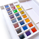 Elements Watercolour 24 Half Pan Set
