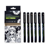 Elements Kroma Fineliners Brush Pens (5 plus 1 Free)