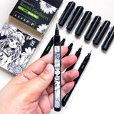 Elements Kroma Fineliners Brush Pens (5 plus 1 Free)