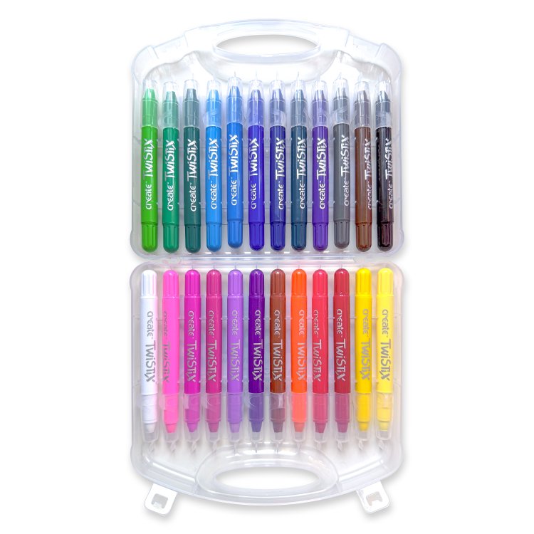 Create Poster Paint Twistix Paint Stick Crayons (24 Pack)