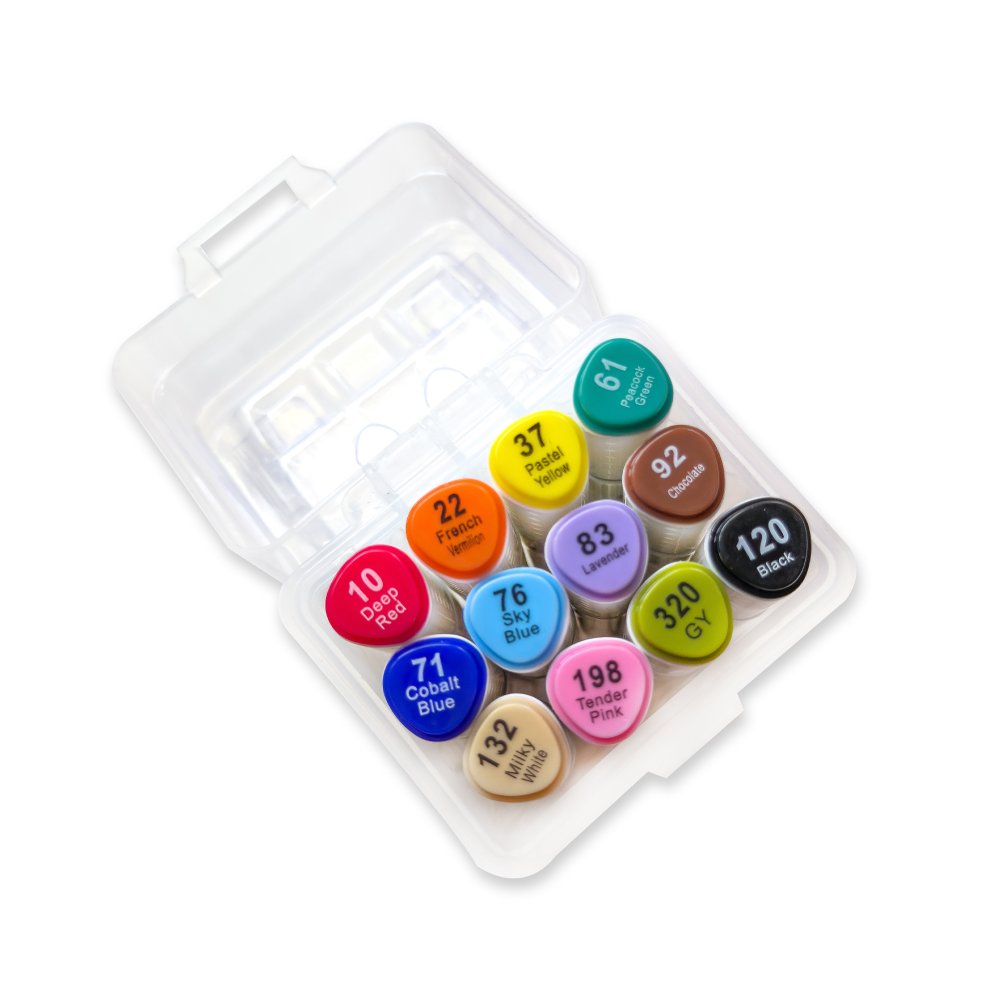 Elements Kroma Alcohol Markers Set (Box of 12)