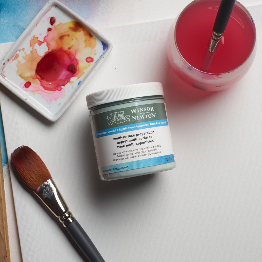 Winsor & Newton Multi-Surface Preparation 250ml - Transparent