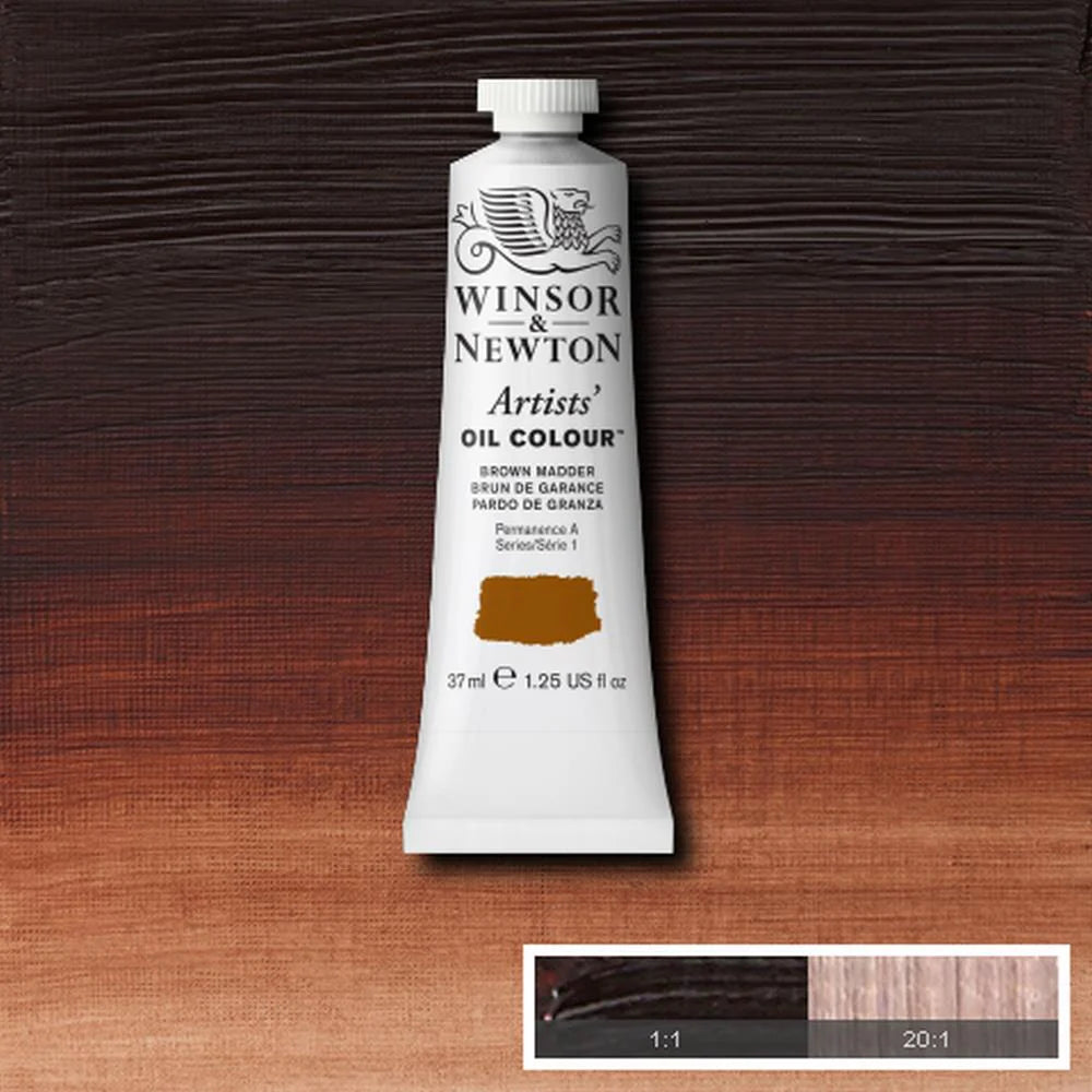 Artists' Oil Colour 37ml Brown Madder