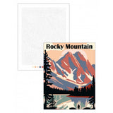 Colour By Numbers Book - US National Parks