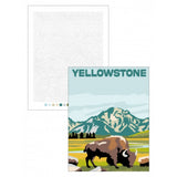 Colour By Numbers Book - US National Parks