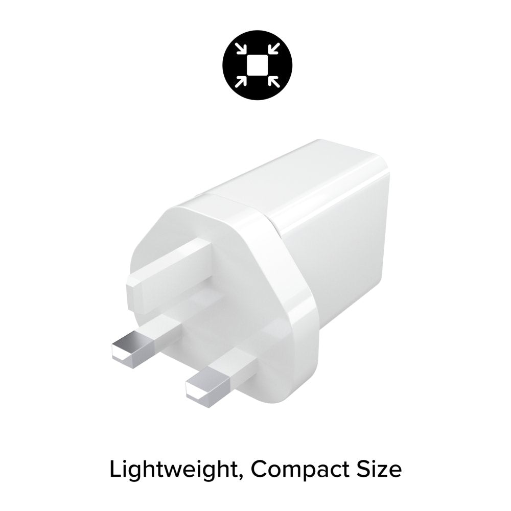 Mophie Essentials ACC Power Adapter USB-C 20W PD - White UK