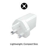 Mophie Essentials ACC Power Adapter USB-C 20W PD - White UK
