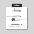 Mophie Essentials Cable USB-A to Lightning 1m - White
