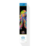 Diamond Dotz Flock Canvas 35x46cm Kit - Neon Octopus