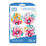 Diamond Dotz Coaster 10x10cm Kit - Modern Florals (4 Pack)