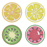 Diamond Dotz Coaster 10x10cm Kit - Tutti Frutti (4 Pack)