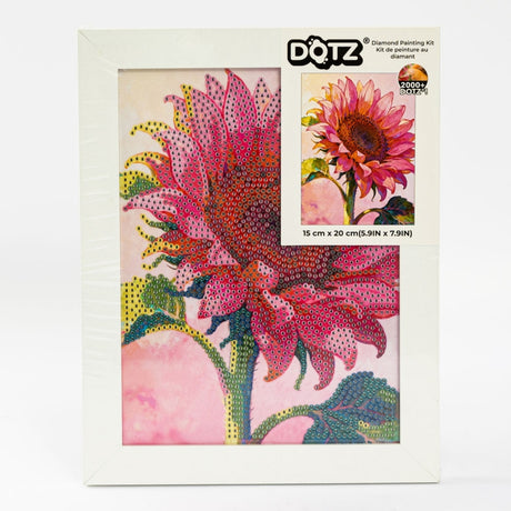 Diamond Dotz Stretched Canvas 15x20cm - Ruby Eclipse