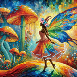 Diamond Dotz Stretched Canvas 30x30cm - Mosaic Fairyland