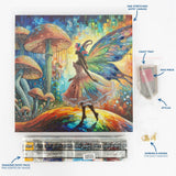 Diamond Dotz Stretched Canvas 30x30cm - Mosaic Fairyland