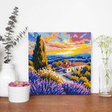 Diamond Dotz Stretched Canvas 30x30cm Kit - Lavender Sky