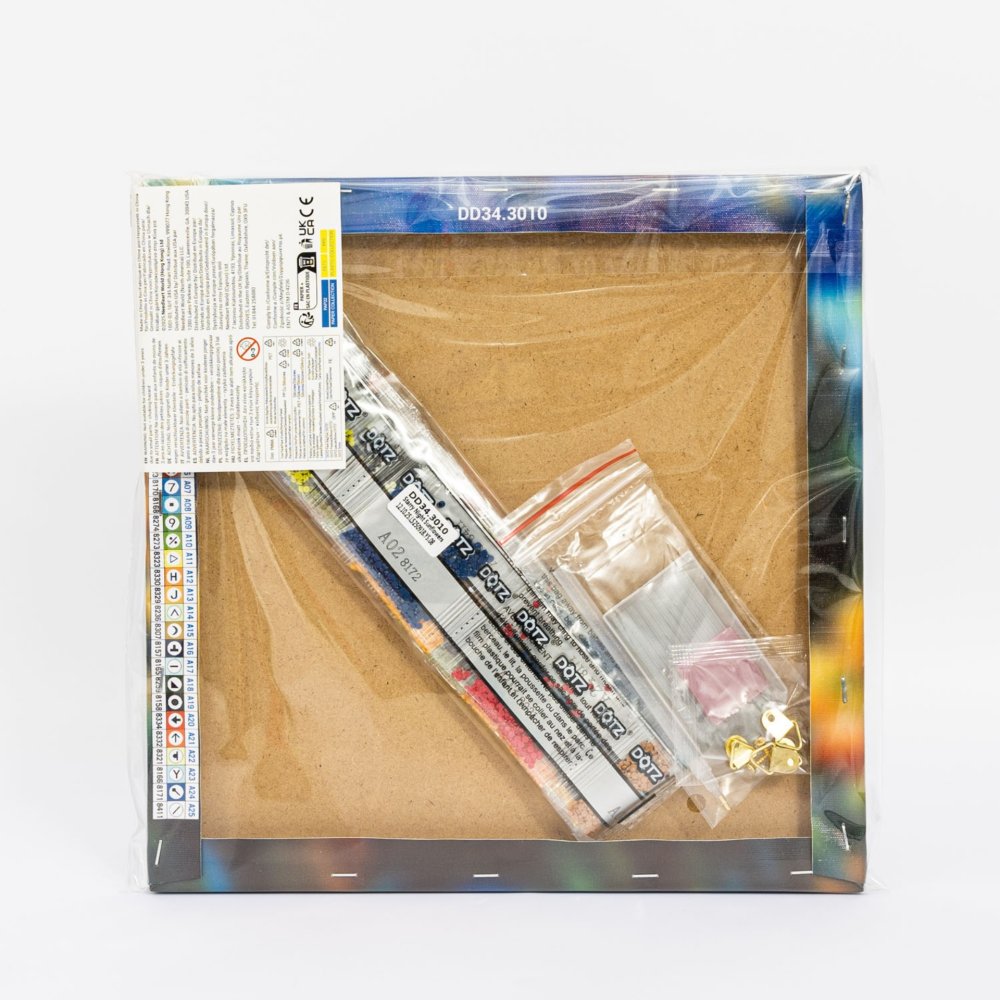 Diamond Dotz Stretched Canvas 30x30cm Kit - Sunflowers