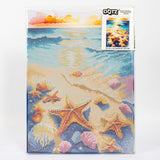 Diamond Dotz Stretched Canvas 30x40cm Kit - Pearls of the Shore