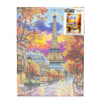 Diamond Dotz Stretched Canvas 30x40cm - Eiffel Autumn Glow