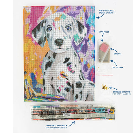 Diamond Dotz Stretch Canvas 30x40cm Kit - Dalmatian