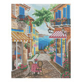 Diamond Dotz Stretched Canvas 40x50cm Kit - Lakeside Latte