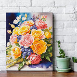 Diamond Dotz Stretched Canvas 40x50cm Kit - Blooming Joy