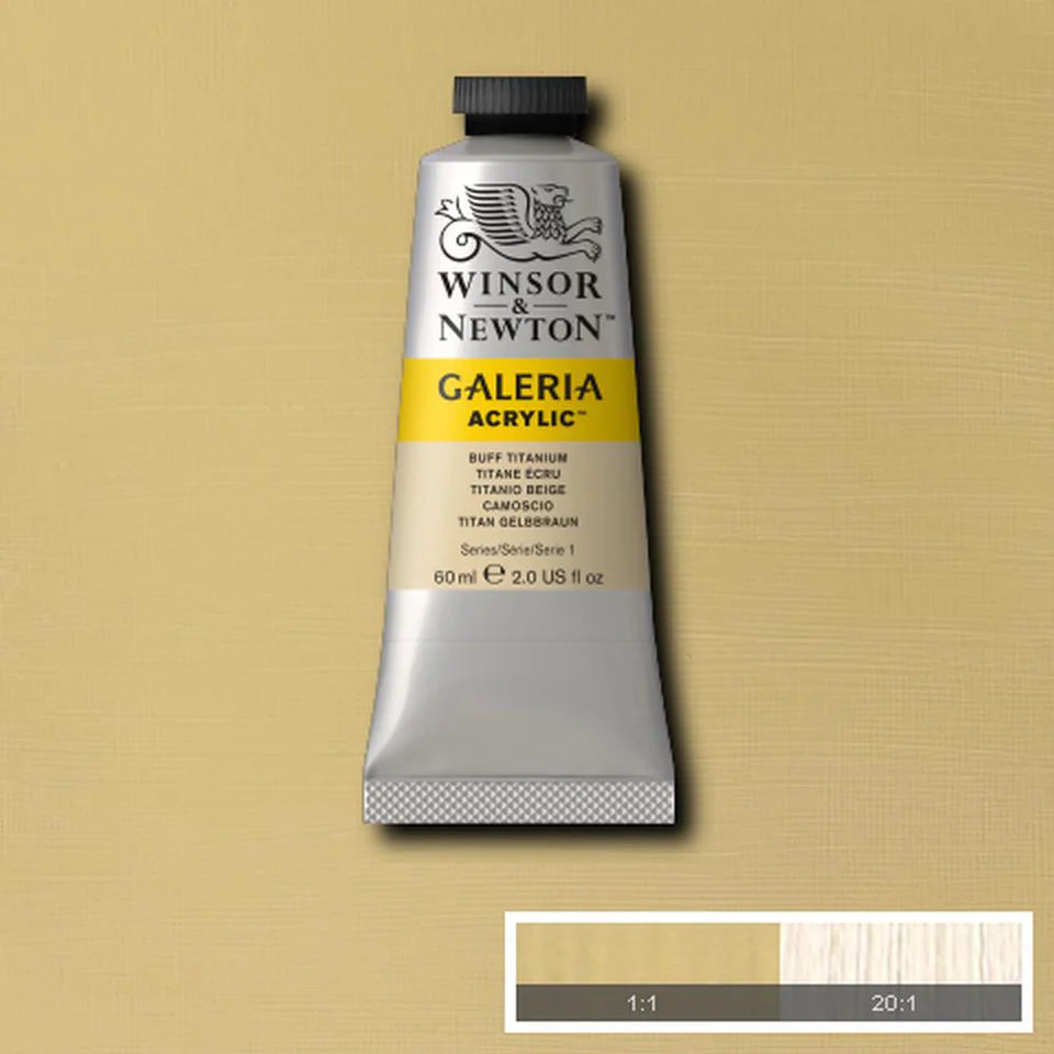 Galeria Acrylic Paint - Buff Titanium (60ml)