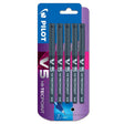 Pilot V5 Hi-Tecpoint Rollerball Pens - Black