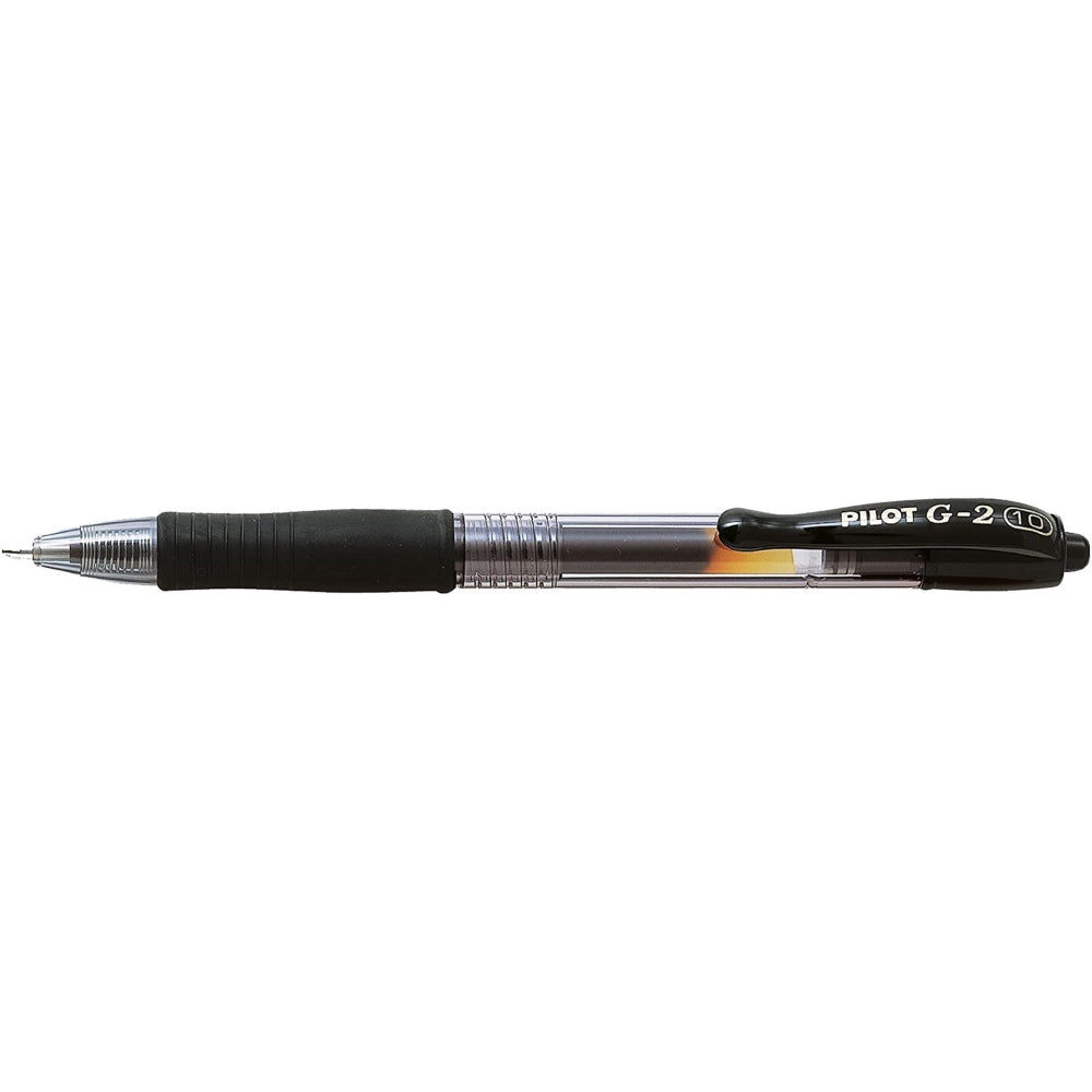 Pilot G2 Retractable Rollerball Pens - Black (3 Pack)