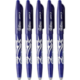 Pilot Frixion Ball Erasable Pens - Blue (5 Pack)