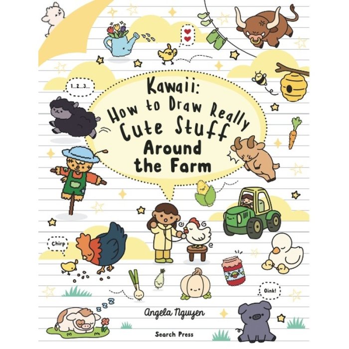 How to Draw, Kawaii, Really Cute Stuff Around Book