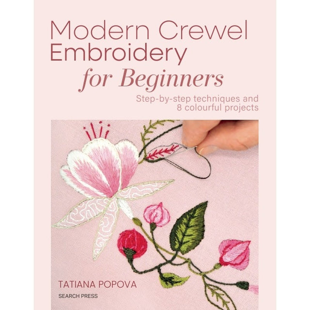 Modern Crewel Embroidery for Beginners Book