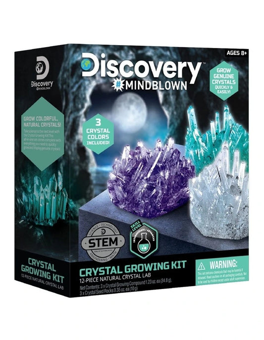 Kids Crystal Growing Kit 12pc