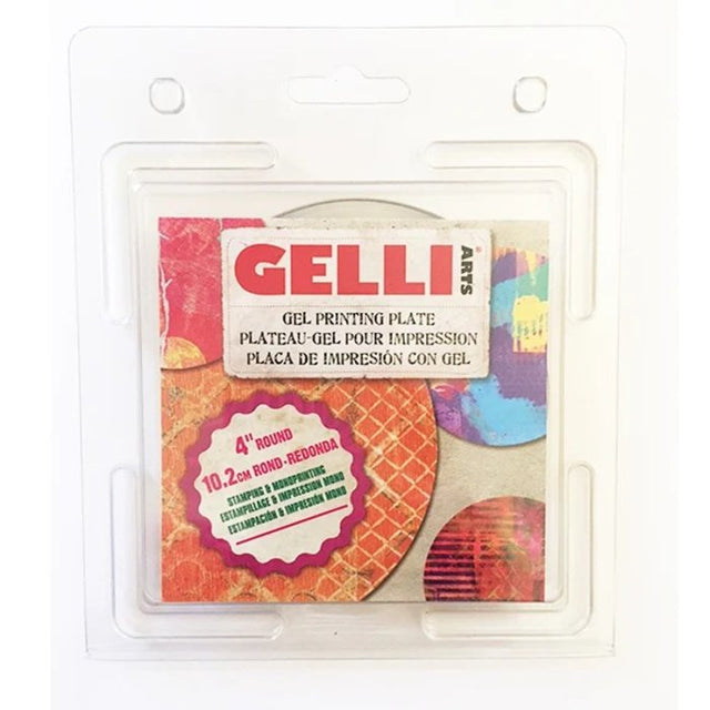 Gelli Arts Gel Plate 4 Inch - Round