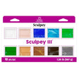 Sculpey III Multipack Set - Naturals (10 x 57g)